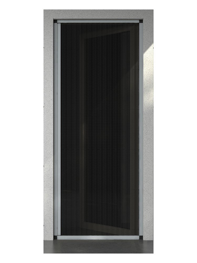 Balkon kapısında plise sineklik – RAL 7040 Pencere Grisi