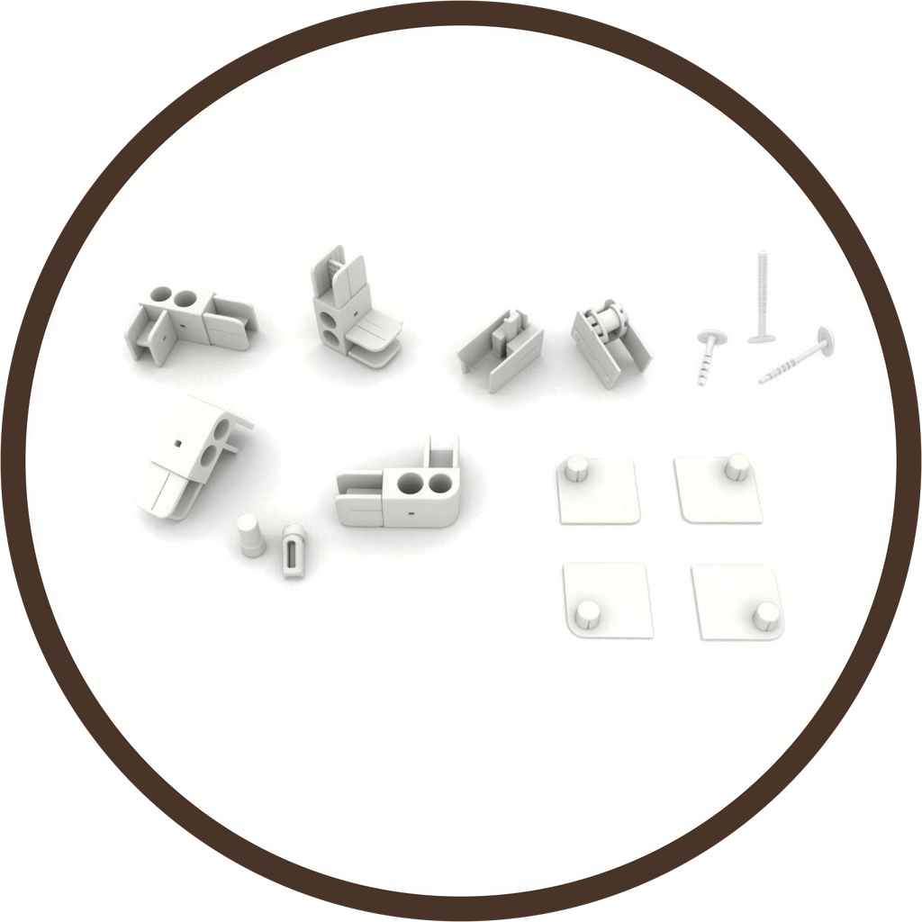 27 mm Kedi Sinekliği Sistemi (Kanallı) – sistem bileşenleri