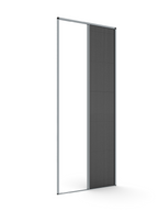 18 mm Eşiksiz Plise Sineklik Sistemi - RAL 7040 Pencere Grisi