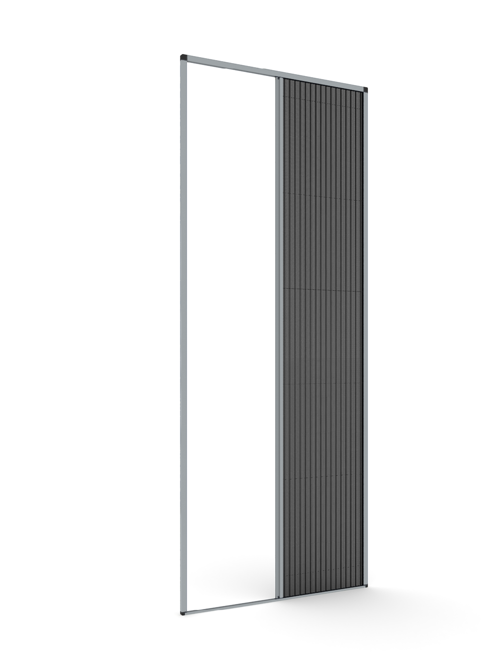 18 mm Eşiksiz Plise Sineklik Sistemi - RAL 7040 Pencere Grisi