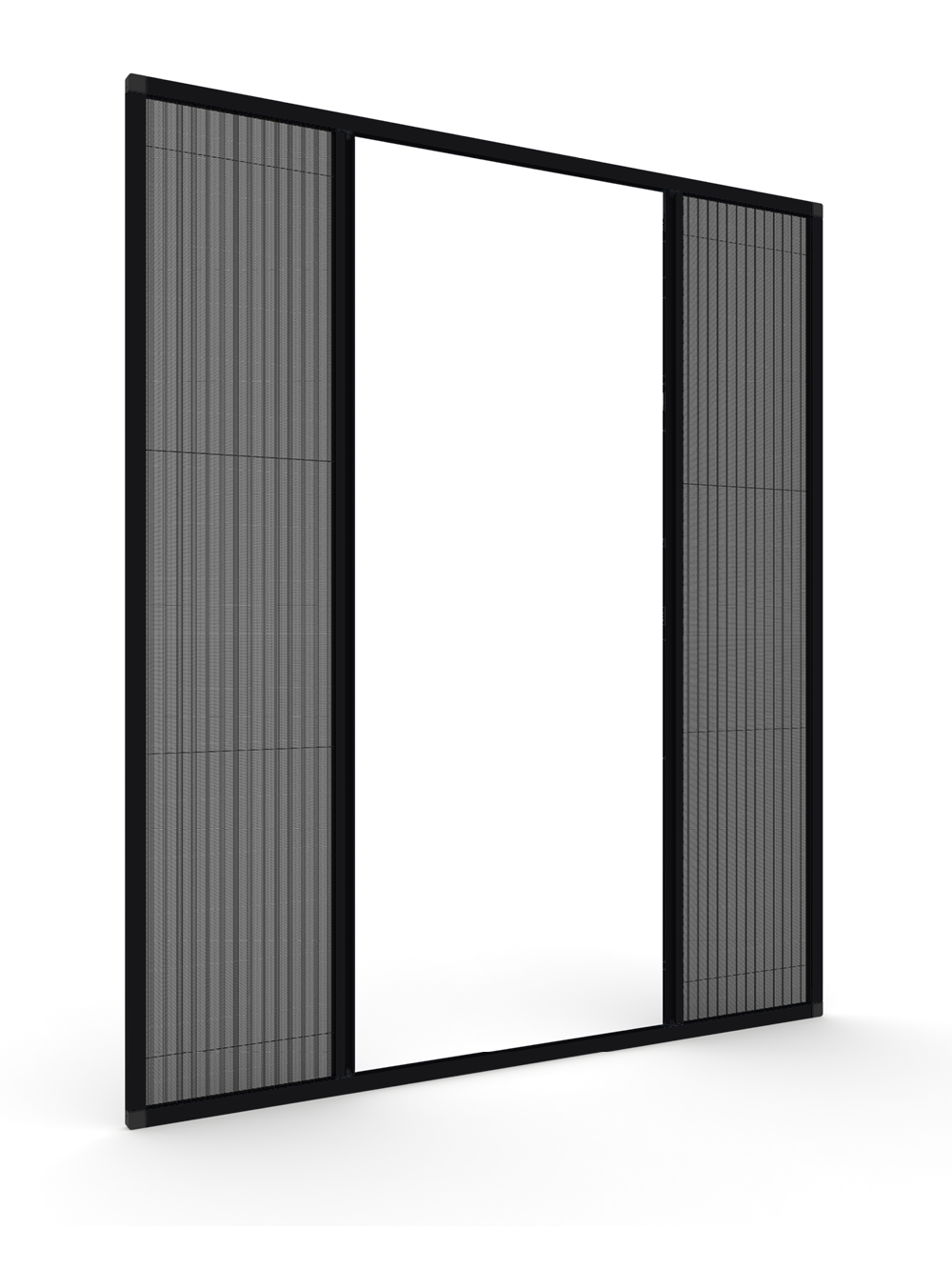 18 mm Plise Sineklik Sistemi - RAL 9005 Siyah