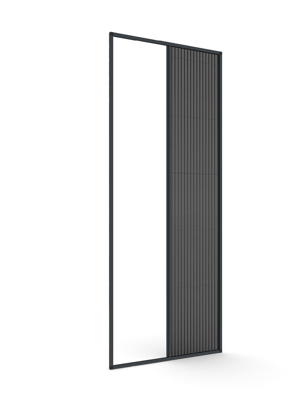 18 mm Plise Sineklik Sistemi - RAL 7016 Antrasit Gri