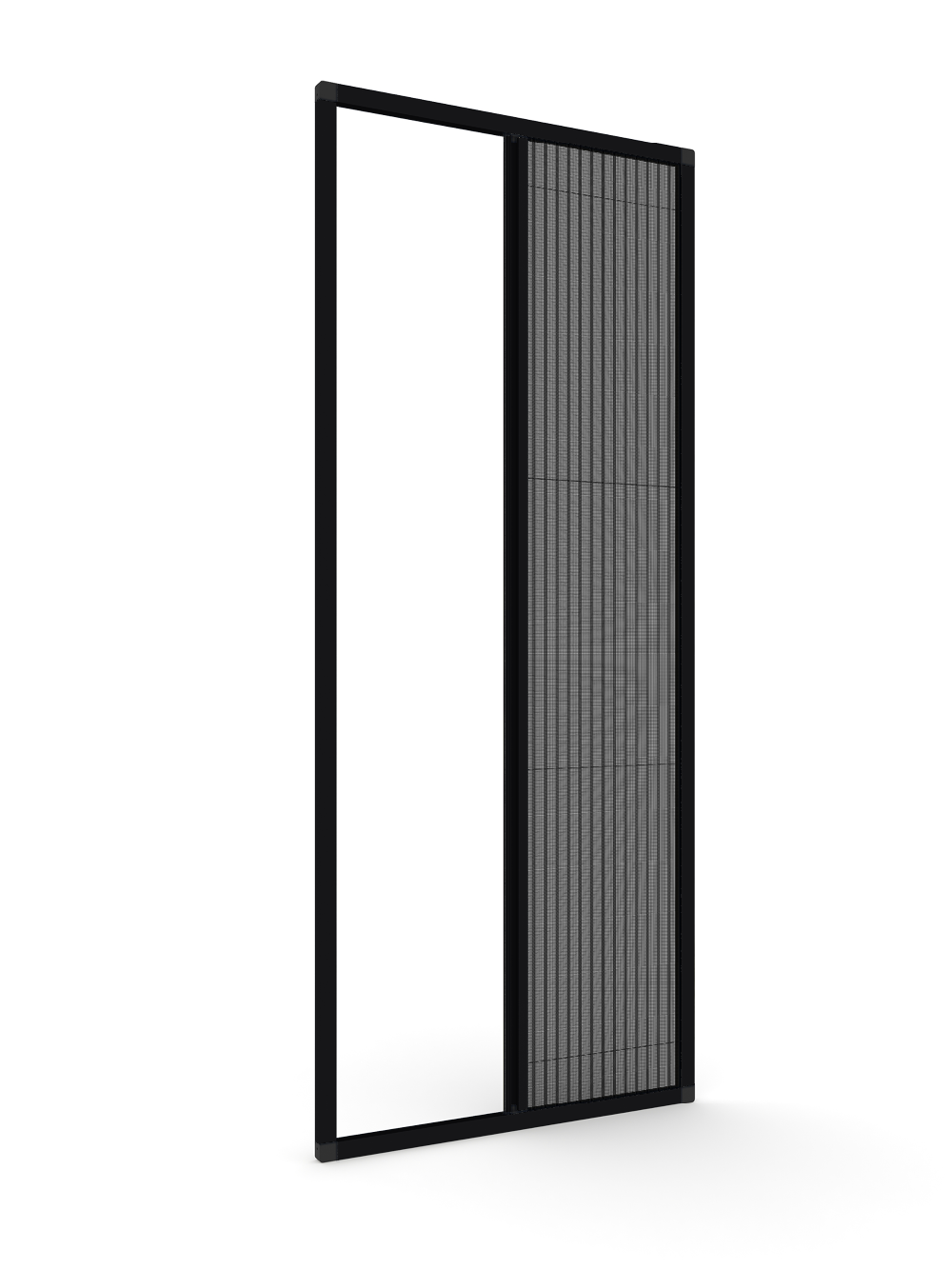 18 mm Plise Sineklik Sistemi - RAL 9005 Siyah