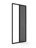 18 mm Plise Sineklik Sistemi - RAL 9005 Siyah