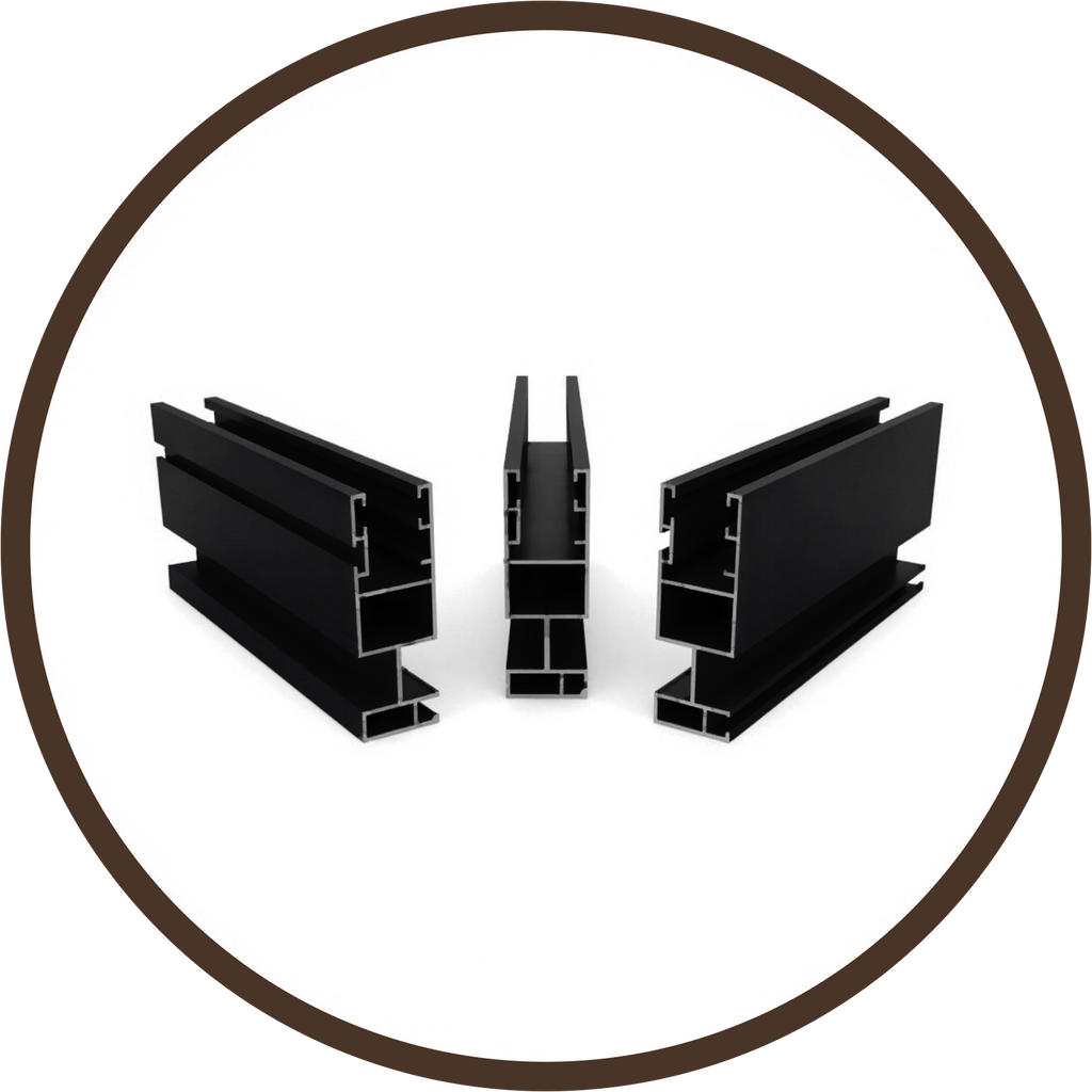 Kanat profili – RAL 9005 Siyah
