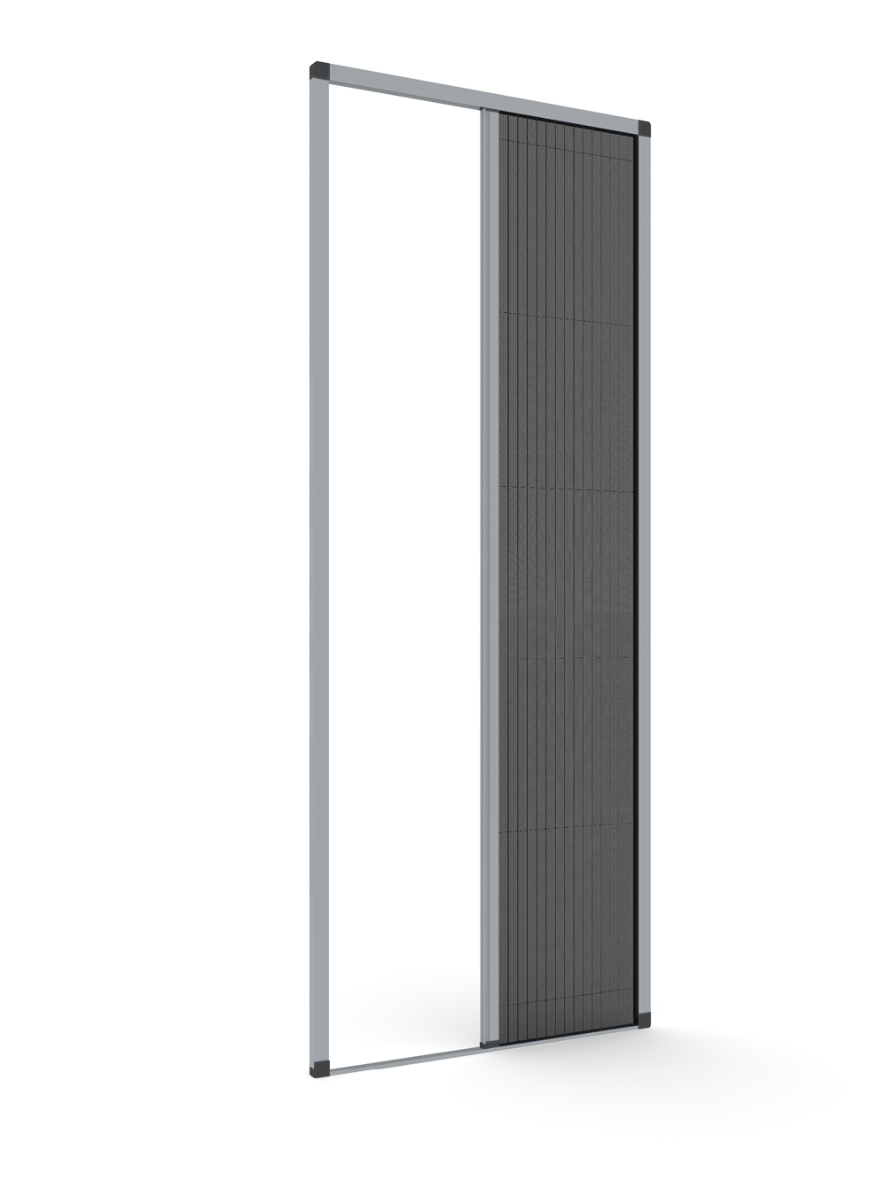 27 mm Eşiksiz Plise Sineklik Sistemi - RAL 7040 Pencere Grisi