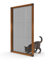 27 mm Kedi Sinekliği Sistemi (Kanallı) - RAL 8003 Kil Kahve