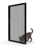 27 mm Kedi Sinekliği Sistemi (Kanallı) - RAL 9005 Siyah