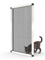 27 mm Kedi Sinekliği Sistemi (Kanallı) - RAL 9016 Trafik Beyazı